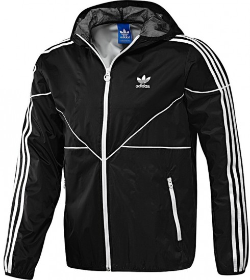 ADIDAS COORADO WINDBREAKER Jacke Schwarz X33422